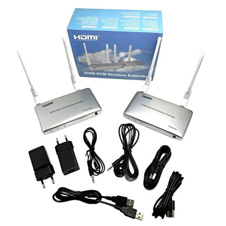 Novacom NVC-HDWE200 HDMI/KVM Wireless Extender 200m