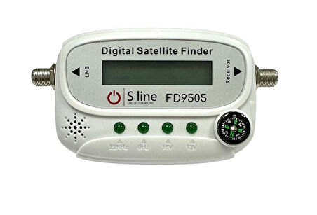 SLine FD9505 Satfinder LCD Ekranlı Pusulalı Dijital Uydu Bulucu