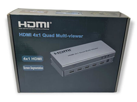 Novacom HDMI 4x1 Quad Switch Multi-Viewer 4K 30Hz