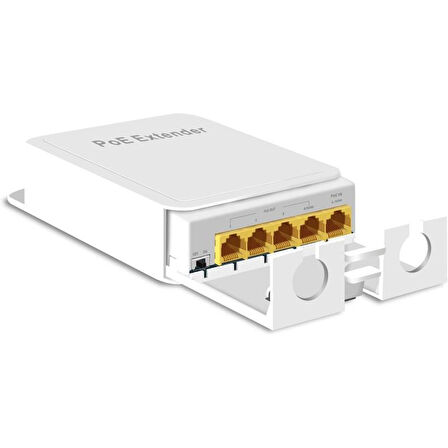 Novacom NVC-EBT14GW-A 10/100/1000Mbps 1/4 Dış Ortam Gigabit POE Repeater