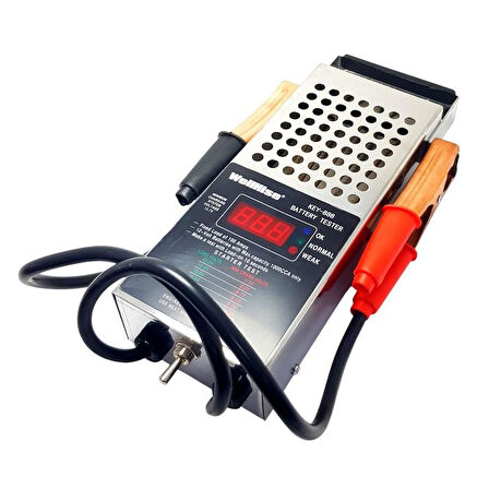 Wellhise KEY-888 Dijital Akü Test Cihazı 12Volt 125 Amper