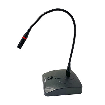 S-Line Audio Kablolu Işıklı Kürsü Mikrofonu