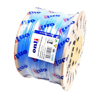 Onli 305Mt 23AWG UTP CAT6 Network Kablosu Mavi Yerli Üretim