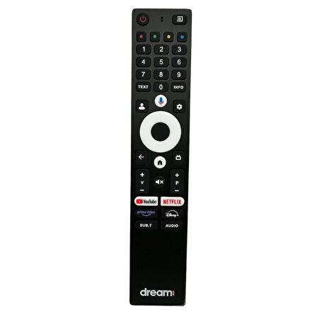 Dreamstar Android LED Tv Kumandası Orjinal Ses Komutsuz