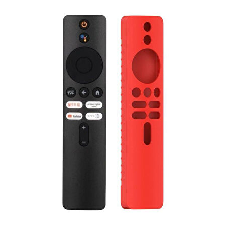 Xiaomi Kılıflı 4S 4K Mi Box Kumanda VER.4 - Ses Komutlu