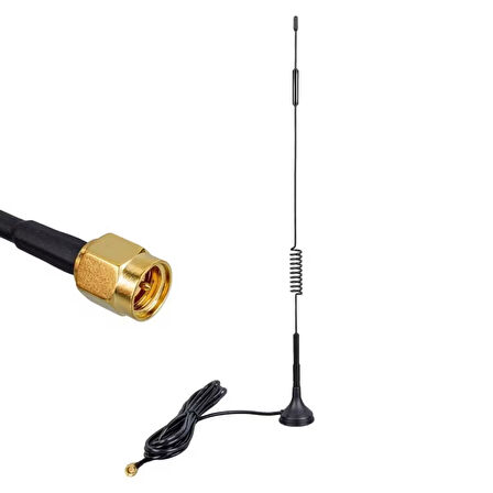 PowerMaster 4G/LTE 5dBi Yaylı Modem Router Wifi Adaptör Anteni