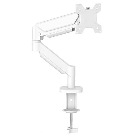 Sline M252W 13-32inch Amortisörlü Hareketli Masa Üstü Tekli Monitör Standı