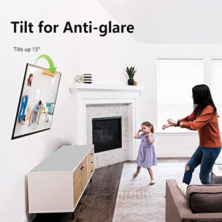 electroon 14-26'' Sabit 15 Derece Kafa Hareketli Monitör Duvar Askı Aparatı