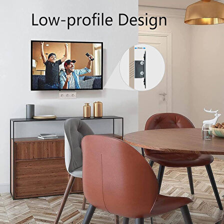 electroon 14-26'' Sabit 15 Derece Kafa Hareketli Monitör Duvar Askı Aparatı