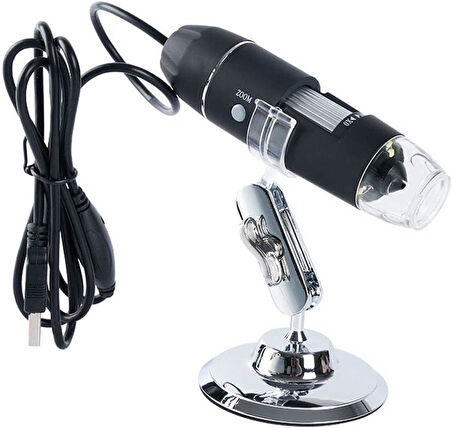 electroon 8Ledli 1600x Zoom Dijital Taşınabilir USB Mikroskop