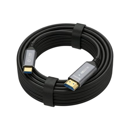 Sline 8K v2.1 Fiber Optik HDMI Kablo - 30Metre 7680x4320P
