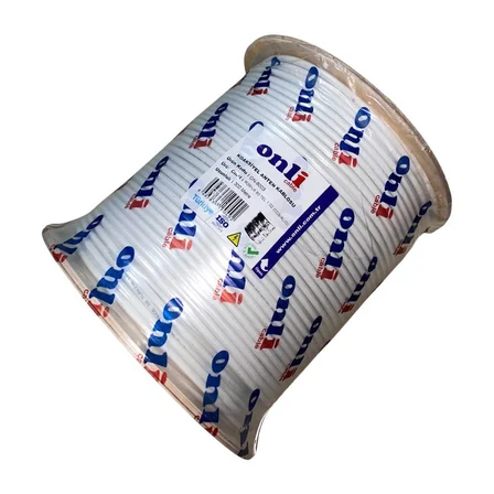 Onli Gold Seri RG6U6 300Metre 80Tel Beyaz Anten Kablosu Yerli Üretim