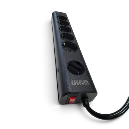 Eurobox SH-4633 5'li 2Metre Kablolu Akım Korumalı Grup Priz