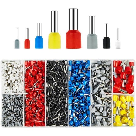 electroon HSC8 6-4A Terminal Sıkma Pensesi +1150Parça Kablo Pabucu Set