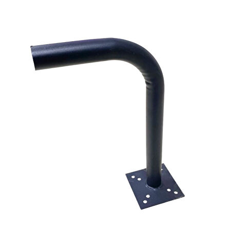 Antenci L Anten Borusu 40cm 40mm Siyah
