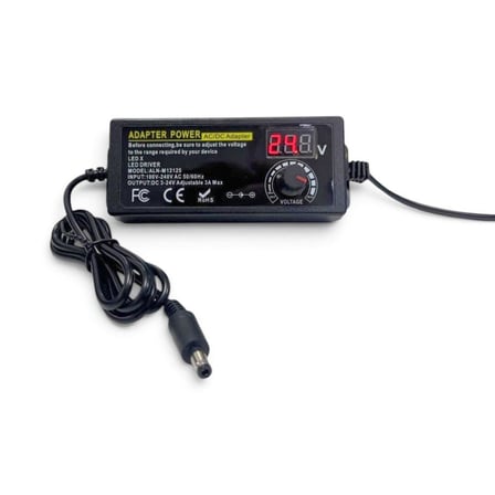 electroon DC 3-24V 3Amper Dijital Ayarlı Adaptör 14 Uçlu