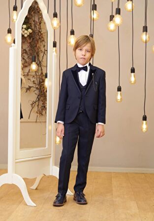 Erkek Çocuk Smokin Takım Elbise