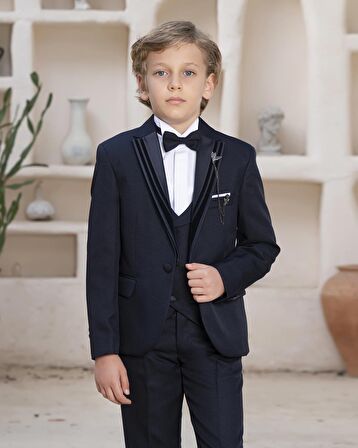 Erkek Çocuk Smokin Takım Elbise