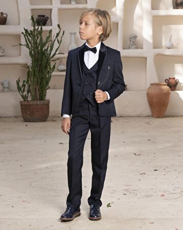 Erkek Çocuk Smokin Takım Elbise