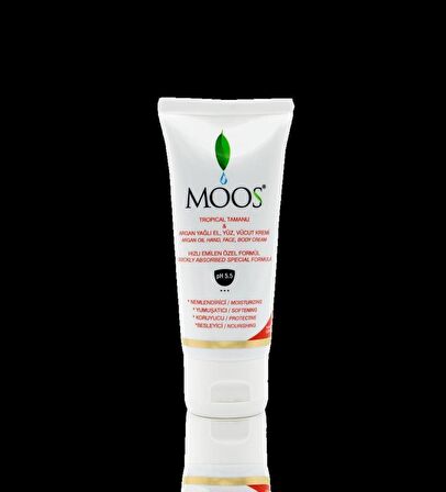 Moos Tamanu Ve Argan Özlü Cilt Kremi 60 Ml.