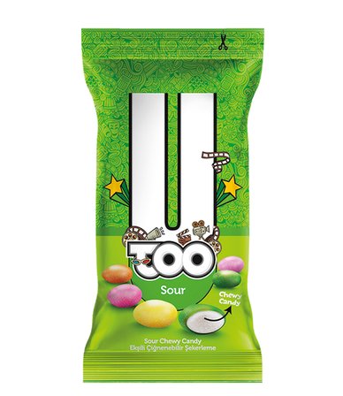 Ekşi Aromalı Çiğnenebilir Şekerleme, 25g x 24