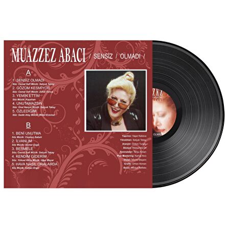 Muazzez Abacı-Sensiz Olmadı LP Plak