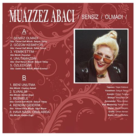 Muazzez Abacı-Sensiz Olmadı LP Plak