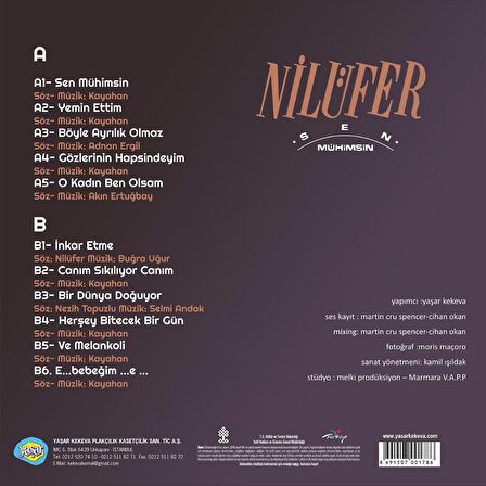 Nilüfer - Sen Mühimsin  (Plak)  