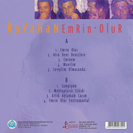 Kayahan Emrin Olur - Plak