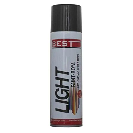 Best Light Sprey Boya Mat Siyah 250 Ml