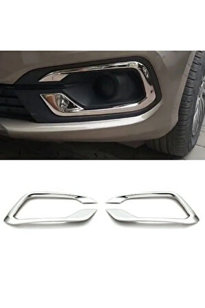 Fiat Egea Krom Sis Farı Çerçevesi 2020 Üzeri Paslanmaz Çelik