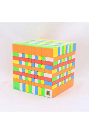 Moyu Meilong 10x10 Zeka Küpü Akıl Küpü Rübik Küp Speed Cube