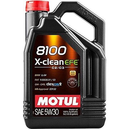 MOTUL 8100 X-CLEAN EFE 5W/30 4 LT