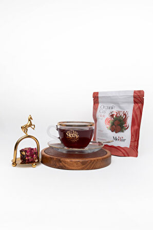 Gerçek Meyve Parçacıklı Organik Çilek Çayı 250 gr