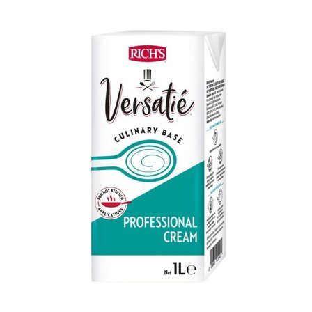 Rich's Versatie Professional Şekersiz Krema 1 Lt X 12 Adet