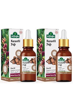 Arifoğlu Karanfil Yağı 20ml 2 Li Set