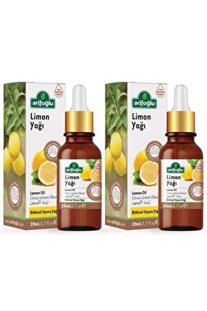 Arifoğlu Limon Yağı 20ml 2 Li Set