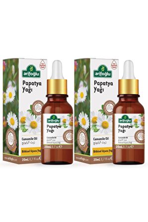 Arifoğlu Papatya Yağı 20ml 2 Li Set