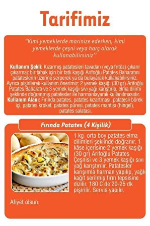 Arifoğlu Patates Baharatı 90g