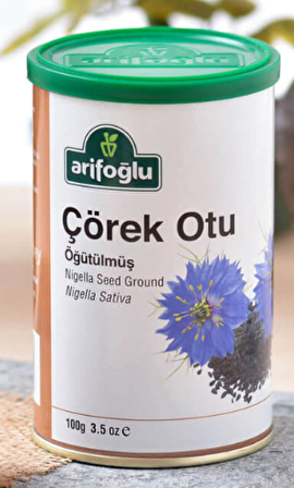 Arifoğlu Çörekotu (Öğütülmüş) (Teneke Kutu) 100g