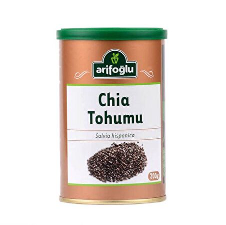 Arifoğlu Chia Tohumu (Teneke Kutu) 200g