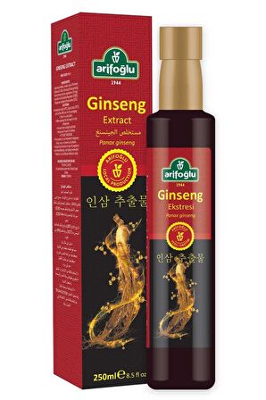 Arifoğlu Ginseng Ekstresi - Ginseng Ekstrakt 250ml Kore Ginseng