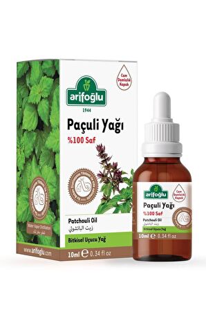 Arifoğlu Paçuli Yağı Saf 10ml Patchouli Essential Oil