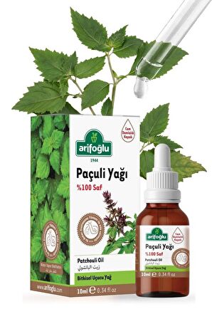 Arifoğlu Paçuli Yağı Saf 10ml Patchouli Essential Oil