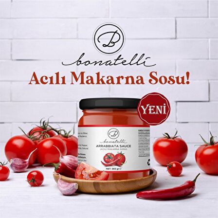 ARRABBIATA SAUCE (ACILI MAKARNA SOSU) 365 GR