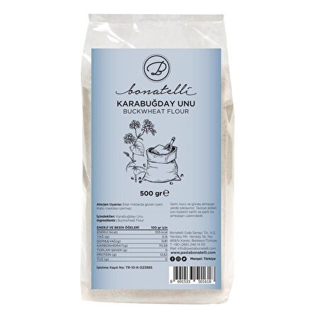 KARABUĞDAY UNU 500 GR