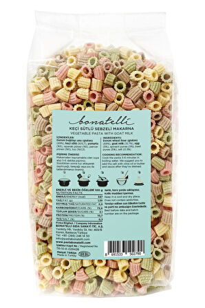 Keçi Sütlü Sebzeli Makarna 300 Gr