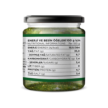 Fesleğenli Makarna Sosu 300 G