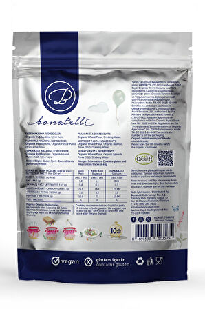 Organik Sebzeli Penne Makarna 300 G