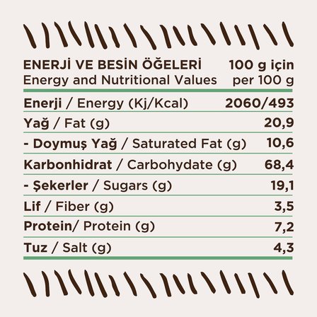 Minik Top Tuzlu Kurabiye 250 G